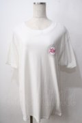 MILKBOY / "Mister Making Left"Tシャツ L 白 Y-25-06-24-072-MB-TS-ET-ZT0621Y