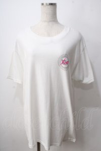 MILKBOY / "Mister Making Left"Tシャツ L 白 Y-25-06-24-072-MB-TS-ET-ZT332