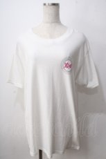 画像1: MILKBOY / "Mister Making Left"Tシャツ L 白 Y-25-06-24-072-MB-TS-ET-ZT332 (1)