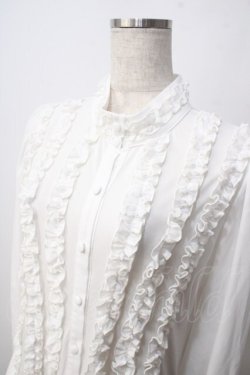 画像3: Qutie Frash / 大人パフスリーブブラウス  白 Y-25-06-24-074-QU-BL-SZ-ZY
