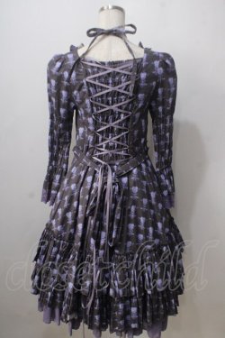 画像2: ATELIER PIERROT / Rosy Bouquet Dress  パープル Y-25-06-24-076-EL-OP-SZ-ZY