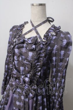 画像3: ATELIER PIERROT / Rosy Bouquet Dress  パープル Y-25-06-24-076-EL-OP-SZ-ZY