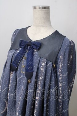 画像3: metamorphose / Star Rose　Aラインワンピース  紺 Y-25-06-24-078-ME-OP-SZ-ZY