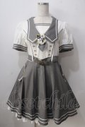 metamorphose / セーラータックワンピース  グレー Y-25-06-24-079-ME-OP-AS-ZY