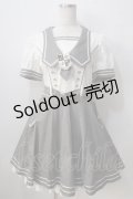 metamorphose / セーラータックワンピース  グレー Y-25-06-24-079-ME-OP-AS-ZY