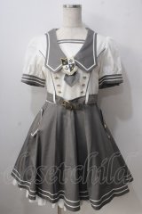 metamorphose / セーラータックワンピース  グレー Y-25-06-24-079-ME-OP-AS-ZY