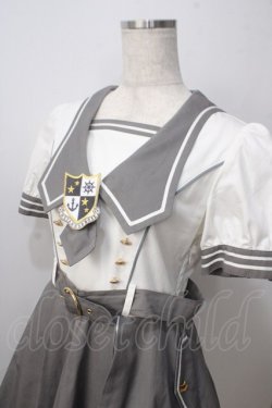 画像3: metamorphose / セーラータックワンピース  グレー Y-25-06-24-079-ME-OP-AS-ZY