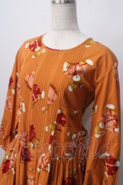 画像3: PINK HOUSE / プレッピーベアワンピース  オレンジ Y-25-06-24-089-LO-OP-SZ-ZY