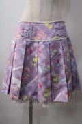 Angelic Pretty / Fancy Stationeryスカート  ラベンダー Y-25-06-24-093-AP-SK-SZ-ZY