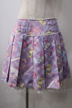 画像1: Angelic Pretty / Fancy Stationeryスカート  ラベンダー Y-25-06-24-093-AP-SK-SZ-ZY