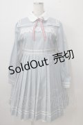 BABY,THE STARS SHINE BRIGHT / Love and Cherish youプリーツワンピース  スモーキーサックス Y-25-06-24-095-BA-OP-SZ-ZY