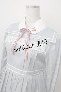 画像3: BABY,THE STARS SHINE BRIGHT / Love and Cherish youプリーツワンピース  スモーキーサックス Y-25-06-24-095-BA-OP-SZ-ZY