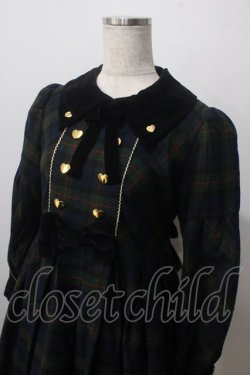 画像3: Angelic Pretty /Modern Studentワンピース  紺 Y-25-06-24-099-AP-OP-SZ-ZY