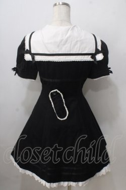 画像2: Angelic Pretty / School Marine ワンピース  黒 Y-25-06-24-105-AP-OP-SZ-ZY