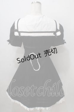 画像2: Angelic Pretty / School Marine ワンピース  黒 Y-25-06-24-105-AP-OP-SZ-ZS