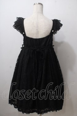 画像2: Angelic Pretty / Sweet Dollyジャンパースカート  黒 Y-25-06-24-106-AP-OP-SZ-ZY