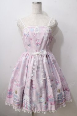画像1: Angelic Pretty / Fancy Ornamentジャンパースカート  ピンク Y-25-06-24-109-AP-OP-SZ-ZY