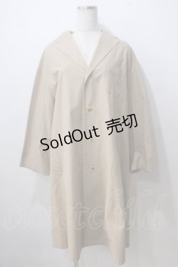 画像1: Jane Marple Dans Le Salon / ヴィンテージ生地のペザントコート M ベージュ Y-25-06-24-119-JM-CO-SZ-ZTC039