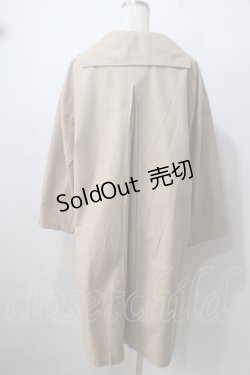 画像2: Jane Marple Dans Le Salon / ヴィンテージ生地のペザントコート M ベージュ Y-25-06-24-119-JM-CO-SZ-ZTC039