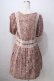 画像2: Jane Marple / Sweet Daisy Tunic ワンピース  ピンク Y-25-06-24-012-JM-OP-AS-ZY (2)