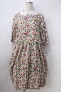 Jane Marple Dans Le Salon / Heirloom Flower embroideryカラードレス M アイボリー Y-25-06-24-013-JM-OP-SZ-ZY