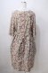 画像2: Jane Marple Dans Le Salon / Heirloom Flower embroideryカラードレス M アイボリー Y-25-06-24-013-JM-OP-SZ-ZY (2)
