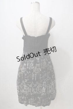 画像2: Jane Marple / ホーリーチェアジャンパースカート   Y-25-06-24-016-JM-OP-SZ-ZY