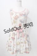 Jane Marple / Wonder Land ノースリーブワンピース M アイボリー Y-25-06-24-018-JM-OP-SZ-ZY