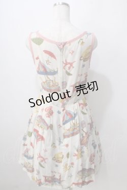 画像2: Jane Marple / Wonder Land ノースリーブワンピース M アイボリー Y-25-06-24-018-JM-OP-SZ-ZY
