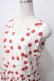 画像3: Jane Marple / Skipping cherries バックリボンドレス M ホワイト Y-25-06-24-020-JM-OP-SZ-ZY (3)