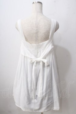 画像2: Jane Marple / Trail モチーフチュニックジャンパースカート M シロ Y-25-06-24-023-JM-OP-SZ-ZY