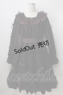 画像1: Hoshibako Works / Sanrio characters x HoshibakoWorksコラボレーションワンピース  ブラック Y-25-06-24-024-LO-OP-SZ-ZY