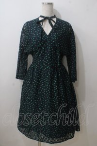 MILK / Laraドレス  紺 Y-25-06-26-049-ML-OP-AS-ZT456