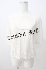 Fi.n.t / レース半袖トップス F アイボリー Y-25-06-26-006-CA-TO-SZ-ZT0725