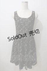 MILK / Ribbon lap dress  ブラックフラワーレース Y-25-06-26-054-ML-OP-SZ-ZY