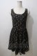 画像1: MILK / Ribbon lap dress  ブラックフラワーレース Y-25-06-26-054-ML-OP-SZ-ZY (1)