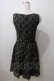 画像2: MILK / Ribbon lap dress  ブラックフラワーレース Y-25-06-26-054-ML-OP-SZ-ZY (2)