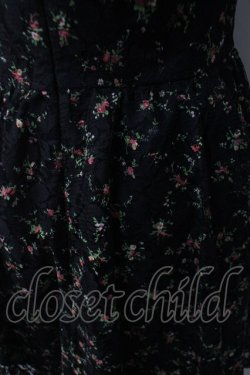 画像3: MILK / Ribbon lap dress  ブラックフラワーレース Y-25-06-26-054-ML-OP-SZ-ZY