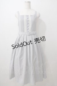 an another angelus / ピンタック使いキャミワンピース  グレー Y-25-06-26-057-CA-OP-AS-ZY