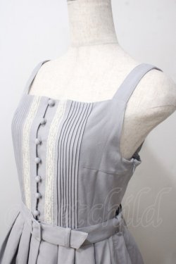 画像3: an another angelus / ピンタック使いキャミワンピース  グレー Y-25-06-26-057-CA-OP-AS-ZY