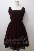 ATELIER PIERROT / Shadowy Soiree Dress  ワイン Y-25-06-26-066-EL-OP-SZ-ZY