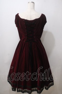 画像2: ATELIER PIERROT / Shadowy Soiree Dress  ワイン Y-25-06-26-066-EL-OP-SZ-ZY