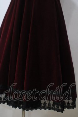 画像4: ATELIER PIERROT / Shadowy Soiree Dress  ワイン Y-25-06-26-066-EL-OP-SZ-ZY