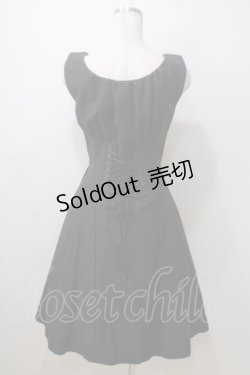 画像2: EXCENTRIQUE / Chelseaコルセットワンピース  黒 Y-25-06-26-067-EL-OP-SZ-ZY