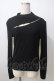 画像1: PUNK RAVE / Black Scar Top XS-S ブラック Y-25-06-26-087-PU-TO-SZ-ZY (1)