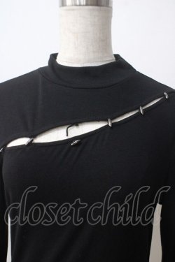 画像3: PUNK RAVE / Black Scar Top XS-S ブラック Y-25-06-26-087-PU-TO-SZ-ZY