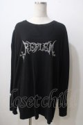 REFLEM / ロゴラインストーンTEE  黒 Y-25-06-26-090-PU-TO-SZ-ZY