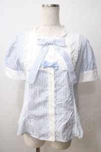 Angelic Pretty / Pure Dollブラウス  サックス Y-25-06-26-012-AP-BL-SZ-ZY