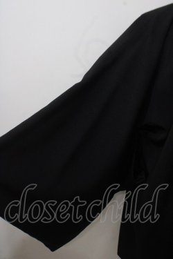 画像3: ililil / 【呑尾蛇蓮華】着物風羽織り F ブラック Y-25-06-26-099-PU-JA-SZ-ZY
