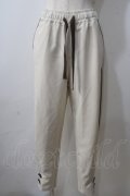 axes femme POETIQUE / チャイナボタンラインパンツ M ベージュ Y-25-06-26-105-AX-PA-SZ-ZY